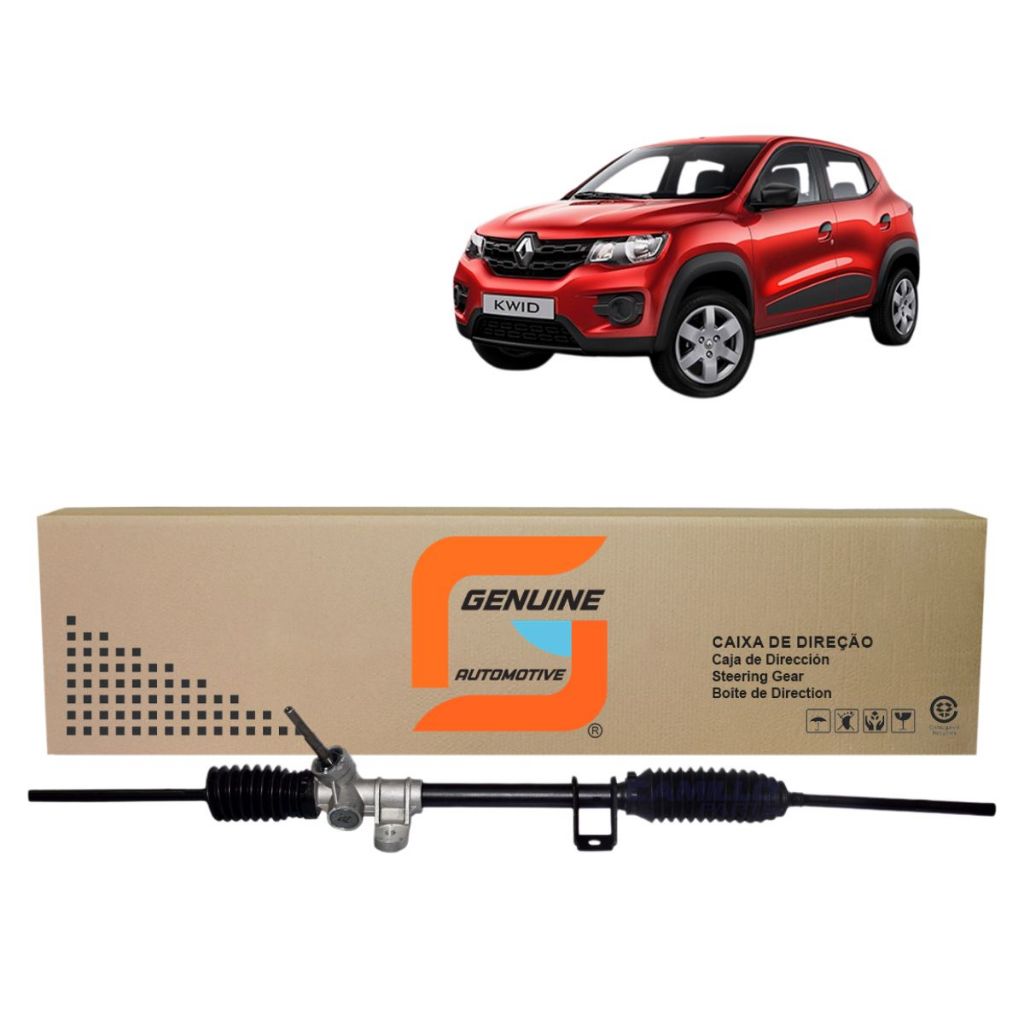 Caixa De Direção Elétrica Renault Kwid 2017 A 2022 Pinhão Liso