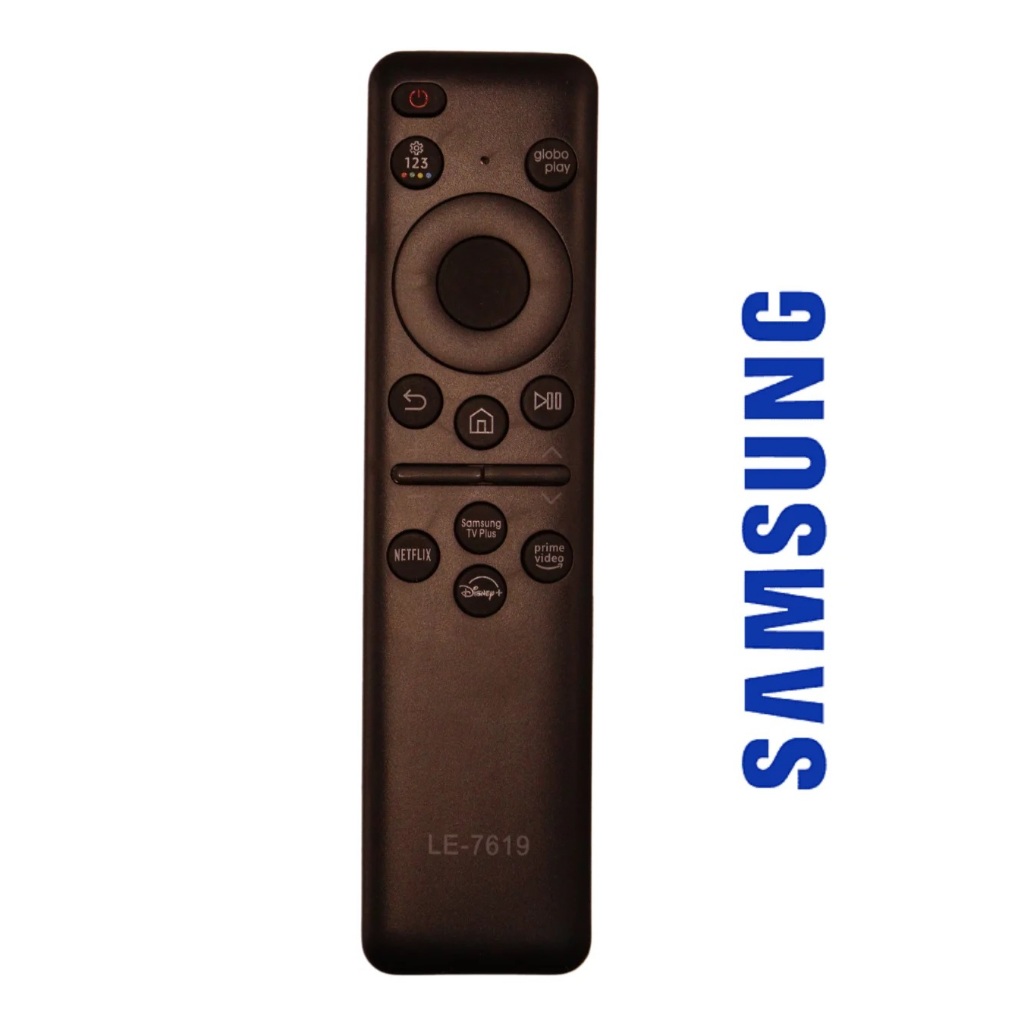 Controle Remoto Compativel com TV Smart 4K Samsung 7619 Universal