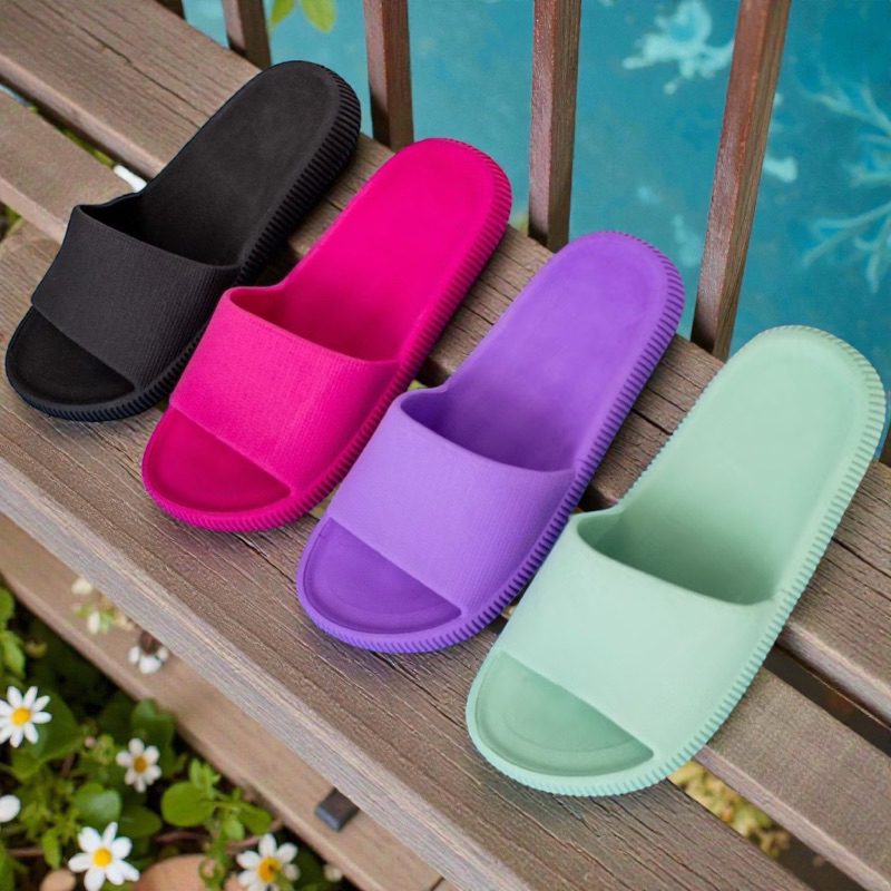 Chinelo Feminino Slide Nuvem Anatômico – Super Macio e Leve | Tendência 2025 em Oferta na Shopee
