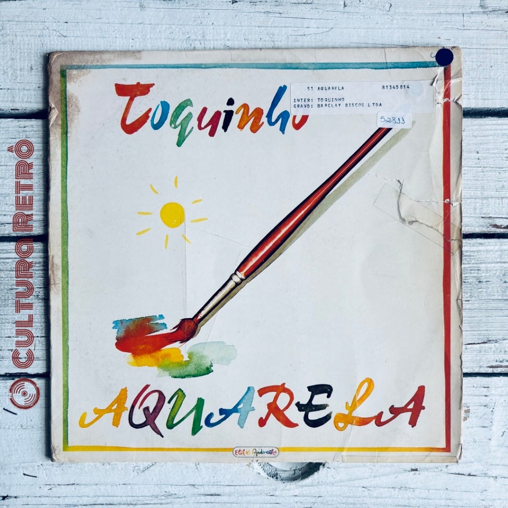 LP VINIL AQUARELA TOQUINHO 1983 ( BOM/ ENCARTE) ESSE MENINO