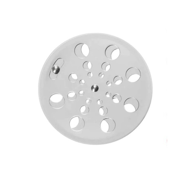 Tampa Ralo Grelha Inox Redondo Abre e Fecha Rotativo 10x10 em Oferta na Shopee