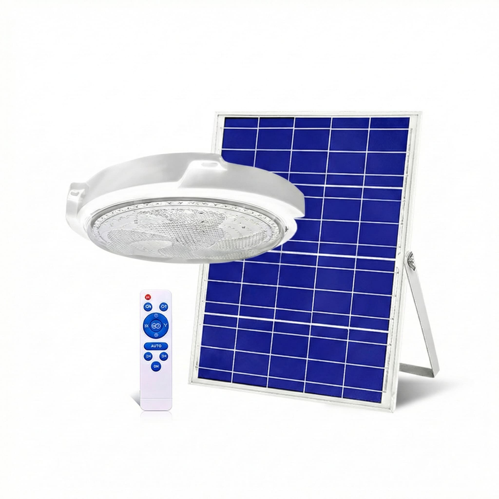 Plafon Solar Interno 100W Luminária Teto Controle Remoto 3 Cores Luz Led Garagem Área Gourmet Kit em Oferta na Shopee