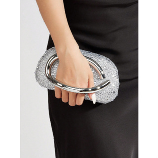 Bolsa de Caixa Decorada com Strass Cintilante, Charmosa, Elegante e Requintada, Bolsa Glamourosa, Clutch de Festa, Adequ em Oferta na Shopee