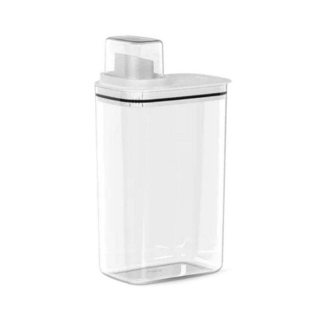 Dispenser 2,3L Flow Branco Para Sabonete Sabão Líquido Amaciante Organização em Oferta na Shopee
