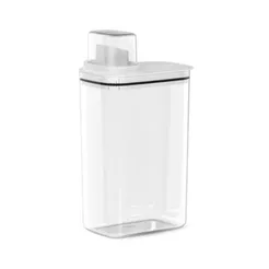 Dispenser 2,3L Flow Branco Para Sabonete Sabão Líquido Amaciante Organização