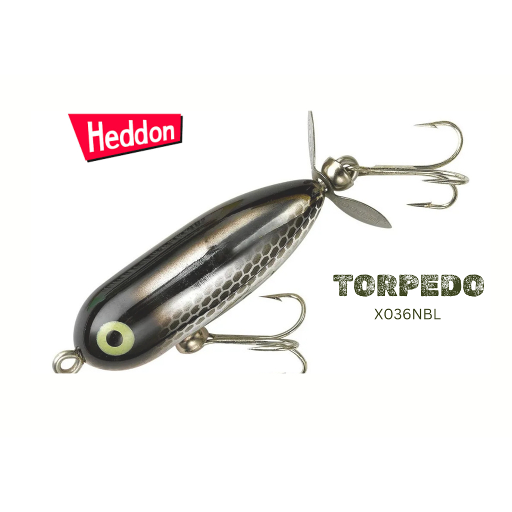 Isca Plugs Heddon Tiny Torpedo X0360 Preto 4,9cm 7g Efeitos Sonoros