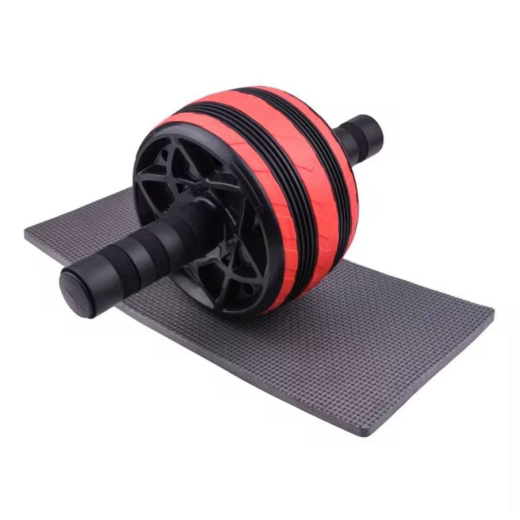 Roda Rolo Abdominal De Exercícios Grande Musculação Caseira Profissinal Fitness Estabilizadora - Envio 24Hrs!