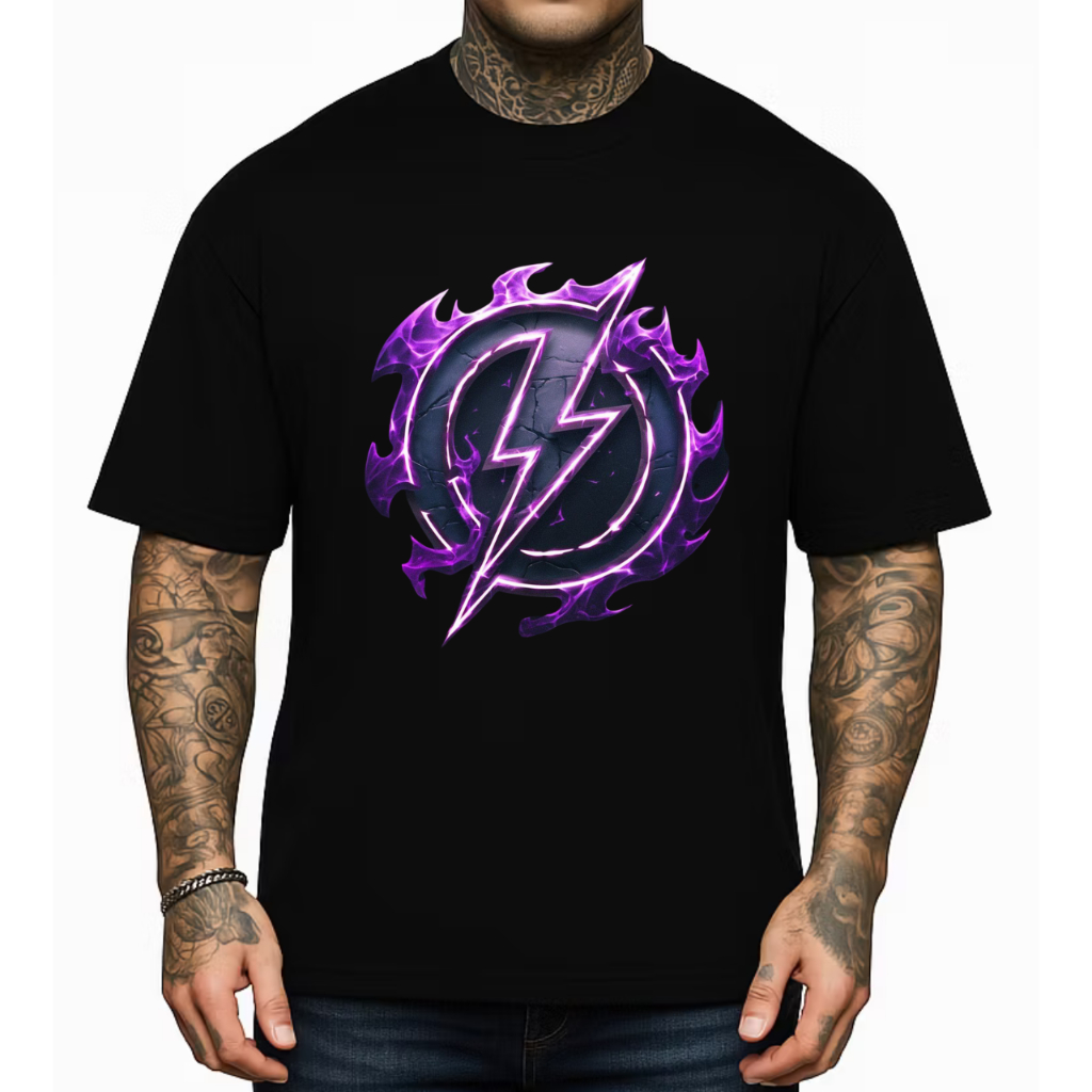 Camiseta Masculina Premium Oversized The Flash Streetwear Camisa Algodão Lançamento Envio Imediato
