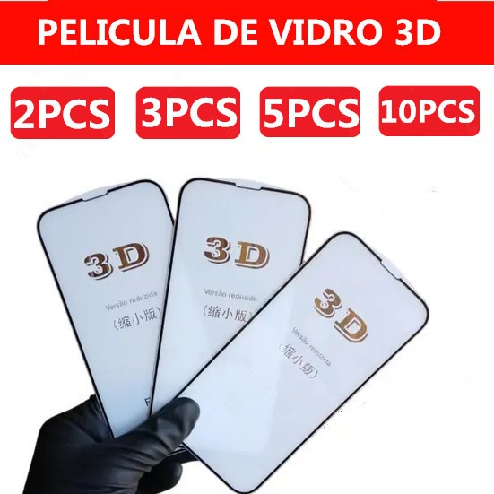 Película De Vidro 3D Para Moto One/one Fusion/one Fusionplus/one Hyper/one Macro/one Vision/one Zoom/one Action