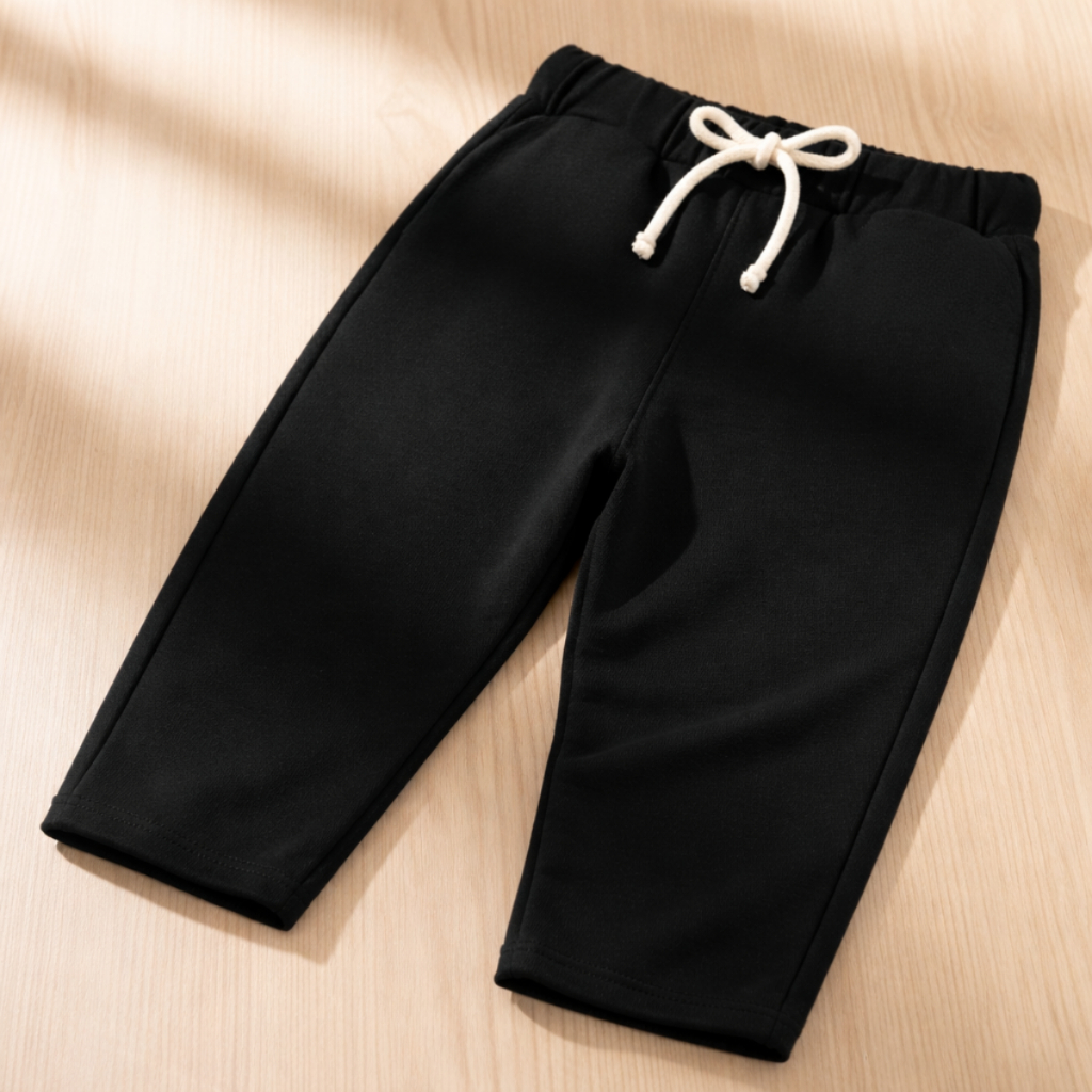Calça Infantil Moletom Básica Sem Punho – Super Conforto