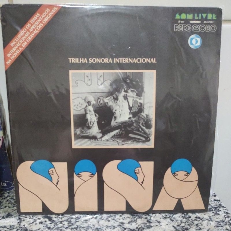 LP Vinil Trilha Sonora Novela Nina Internacional.