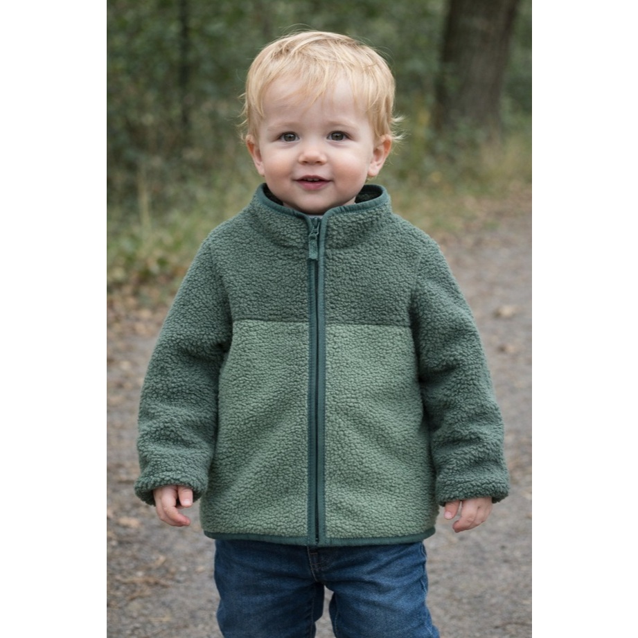 Casaco Jaqueta bebê, Infantil, ORIGINAL, 24 Meses, 2 Anos, Flace, Microfibra, Importado, cor Verde.