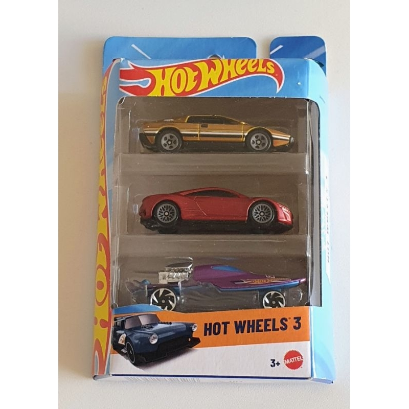 HOT WHEELS - LOTUS ESPRIT/'90 ACURA NSX/MAD SPLASH (HOT WHEELS 3)