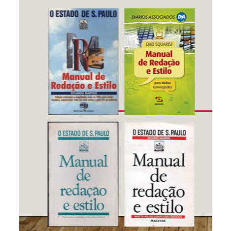 Coleção Manual de Redação e Estilo / Folha de São Paulo