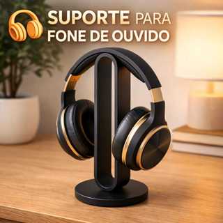 Suporte para Fone de Ouvido e Headphone de Mesa | Moderno | Acessório gamer em Oferta na Shopee