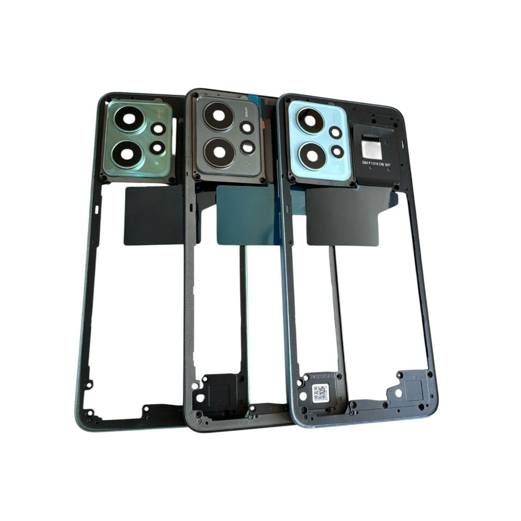 CARCAÇA ARO CENTRAL XIAOMI NOTE 12 4G COM MOLDURA LENTE COM BOTOES em Oferta na Shopee