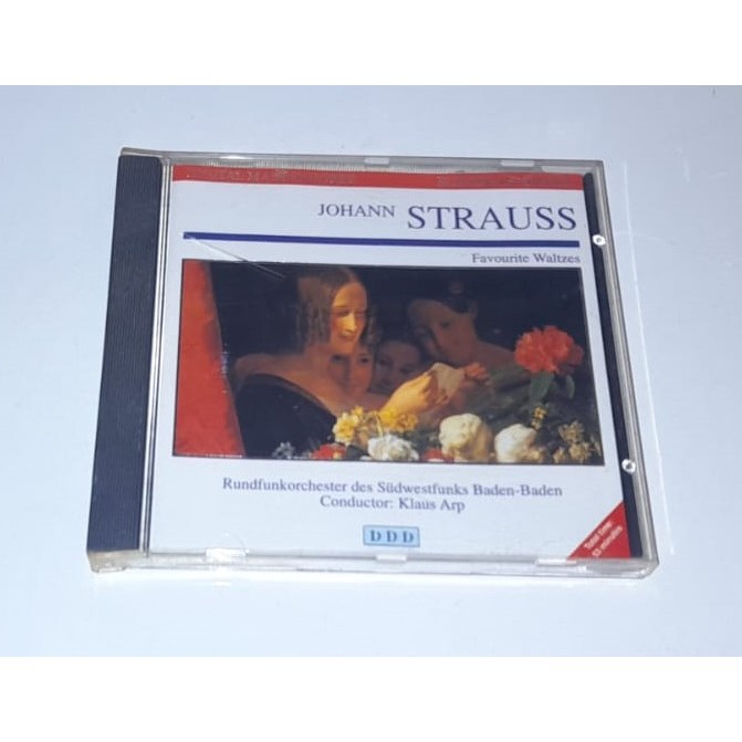 Cd - Johann Strauss - Favorite Waltzes - Importado - Klaus Arp