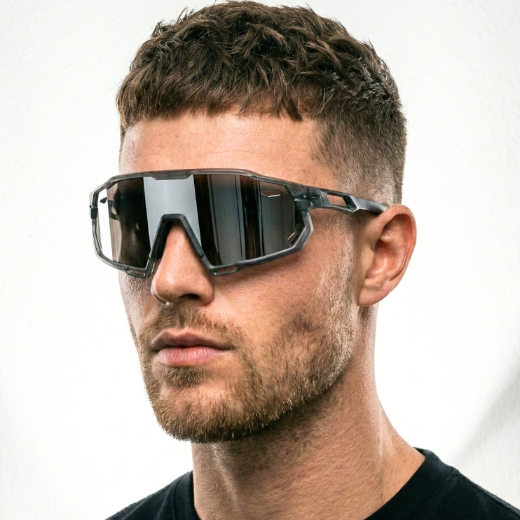 Óculos de Sol Polarizado Runner Esportivo Baixa Pace Premium Ciclismo Corrida Bike uv400 Unissex