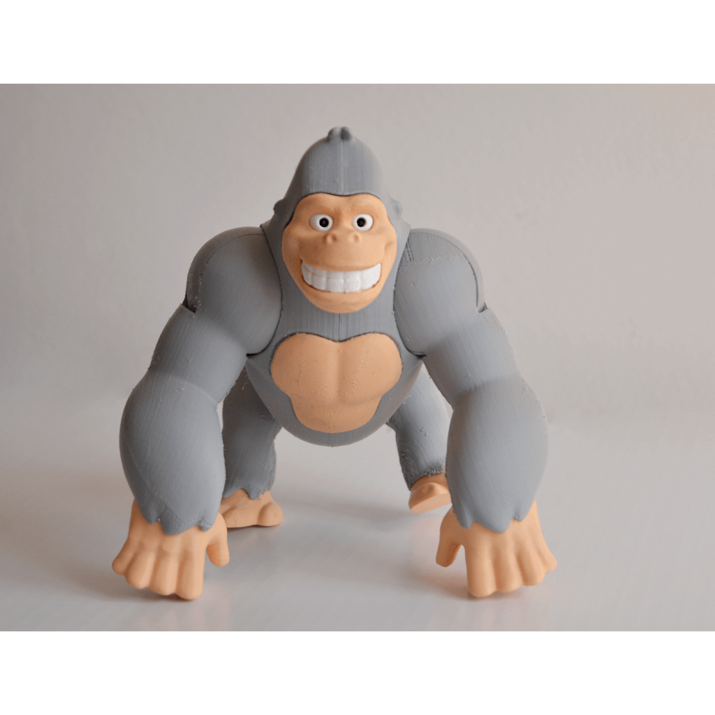 Boneco Gorila Articulado – Figura Colecionável
