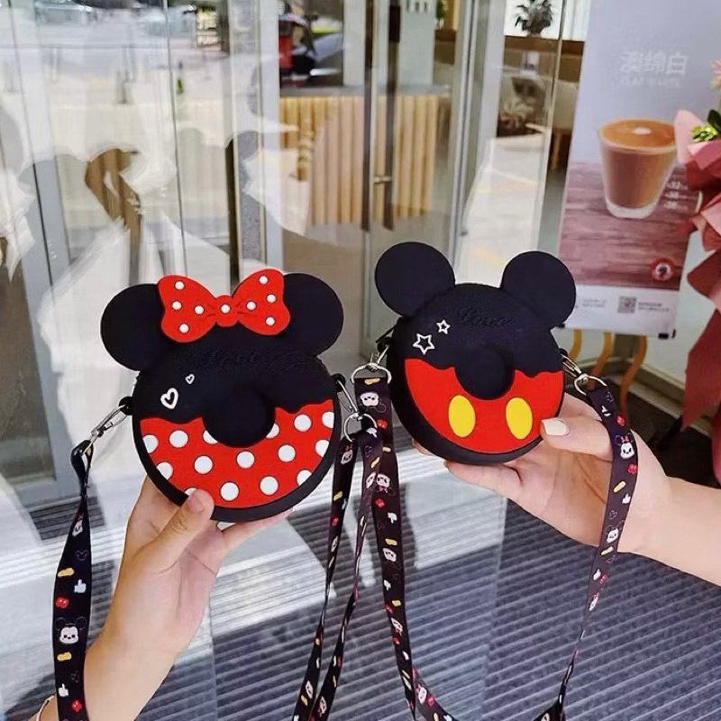 Bolsa De Silicone Para Infantil Criança Minnie em Oferta na Shopee