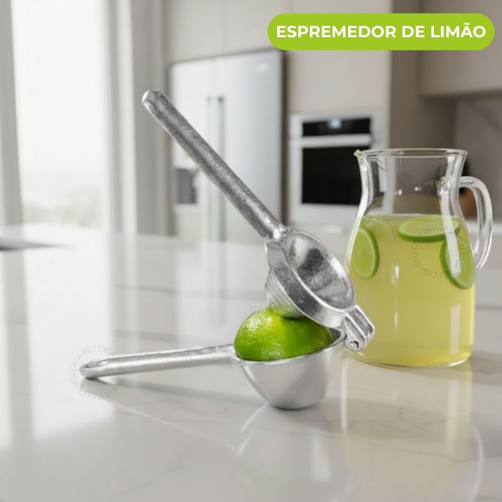 Espremedor Limão Manual Alumínio Fundido em Oferta na Shopee