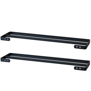 Kit 2 Porta Toalha De Banho Duplo Toalheiro Preto em Oferta na Shopee