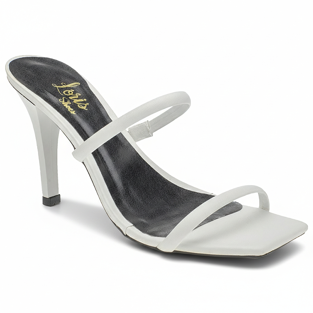 Tamanco Feminina Sandalia Social Salto Alto Fino Confortavel Moda Blogueira 135 em Oferta na Shopee