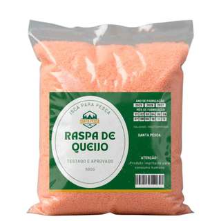 Raspa de Queijo para Pesca Massa Ceva Ração Isca Natural Tilápia Curimba Piau 500g