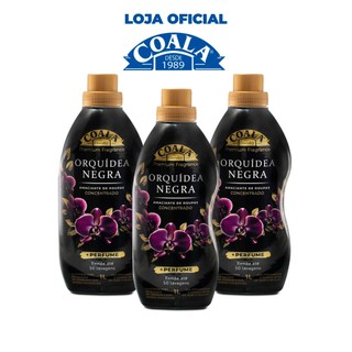 Kit Coala Laundry 3 Amaciantes - Orquídea Negra 1L