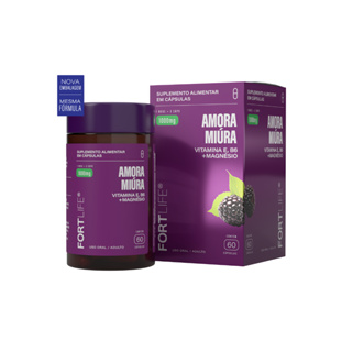 Amora Miúra 1000mg FortLife 60 Cápsulas em Oferta na Shopee