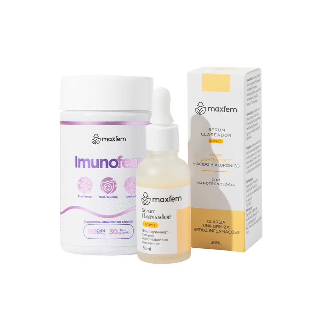 Imunofem + Sérum Clareador Maxfem em Oferta na Shopee