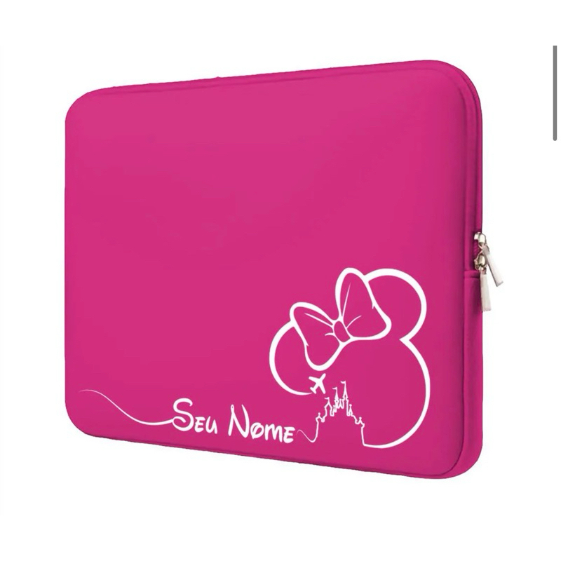 Capa Case Para Notebook Macbook Personalizada Rosa Pink