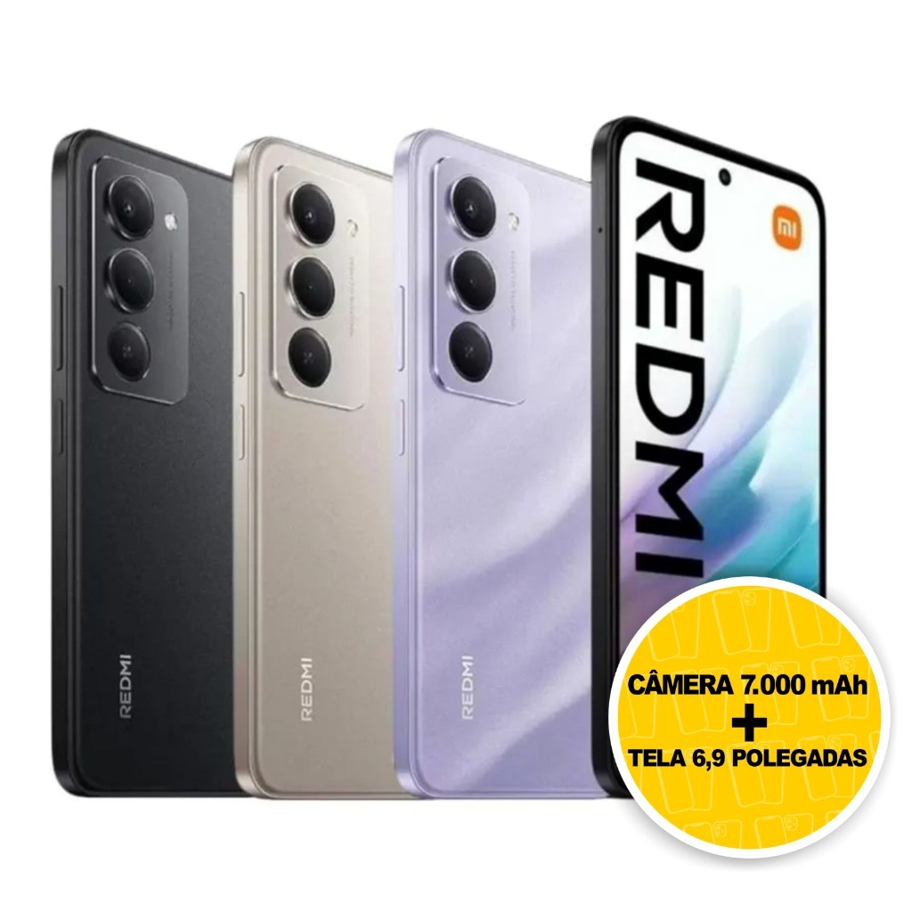 Smartphone Xiaomi Redmi 15 256gb / 128gb Versão Global Original Envio Imediato