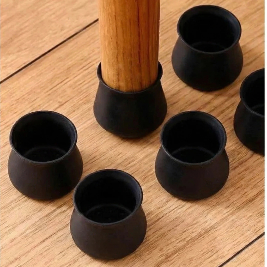 Protetor de Silicone para Pés de Cadeira e Mesa Pés Pezinho Redondo em Oferta na Shopee