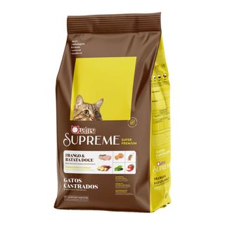 Ração Quatree Supreme Gatos Castrados Frango e Batata 10Kg
