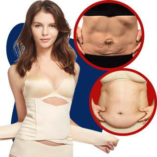 Cinta de Compressão para Barriga Ajustável para Flacidez, Diástase e Pós-Parto em Oferta na Shopee