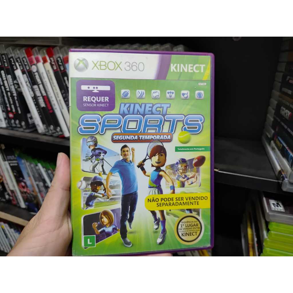 Kinect Sports Segunda Temporada Xbox 360 Jogo Original / Mídia Física
