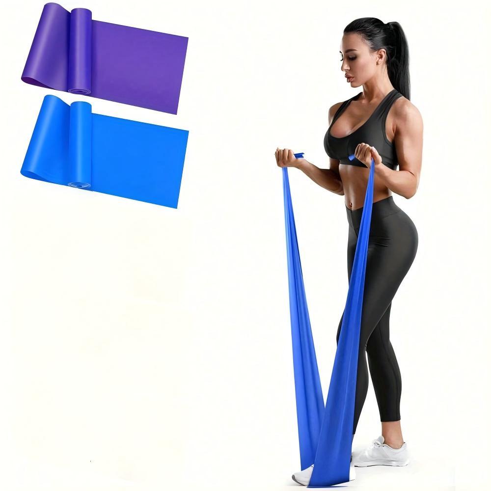 Faixa Elástica 1,5 Metro Espessura 0.35mm Para Exercícios Multifuncionais em Oferta na Shopee