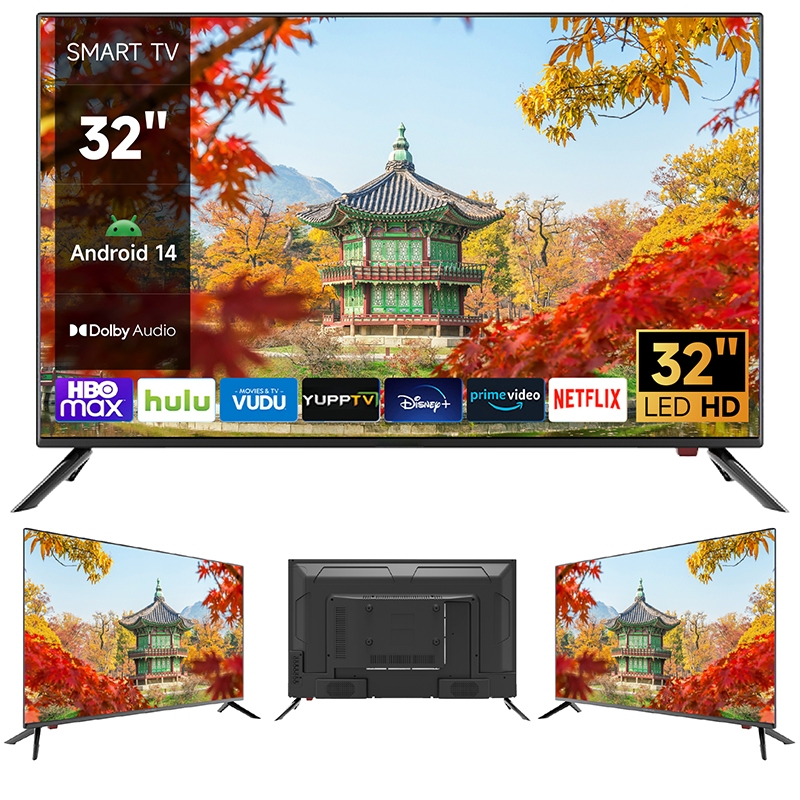 Smart Tv 32" LED HD Wifi HDMI Android Tv Netflix YouTube 100/240v - Miniatura 2