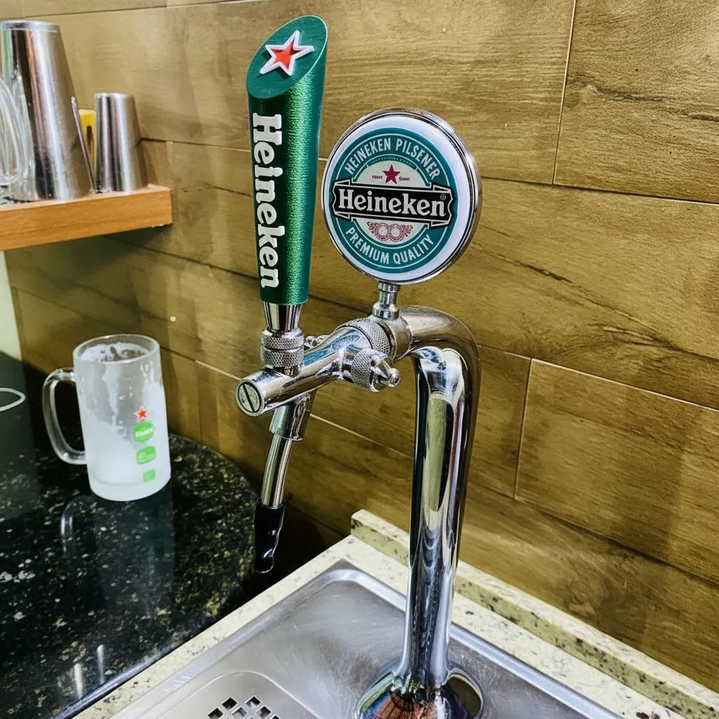 Tap Handle (Manopla) Chopp Hein Verde para Torneira Chopeira
