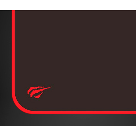 Mousepad Gamer Havit Speed Preto Costura Vermelha, HV-MP839 — imagem 2 de 2