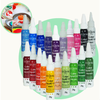 Kit 2 Corantes Alimentícios Liquid Gel Iceberg Chef 25g – Confeitaria | Escolha a Sua Cor em Oferta na Shopee