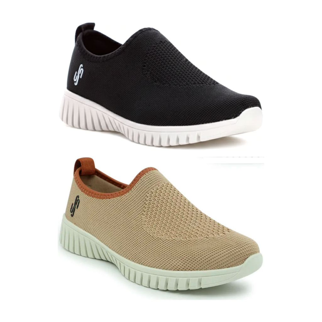 Tênis Feminino Slip On Usaflex Sem Cadarço Casual Confortável Original