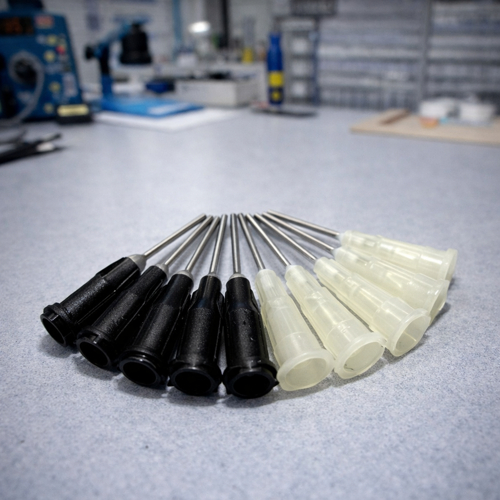 Kit 10 Agulhas Curta para Seringa para Aplicação Fluxo Pasta Uv Cola Com 10 unidades em Oferta na Shopee