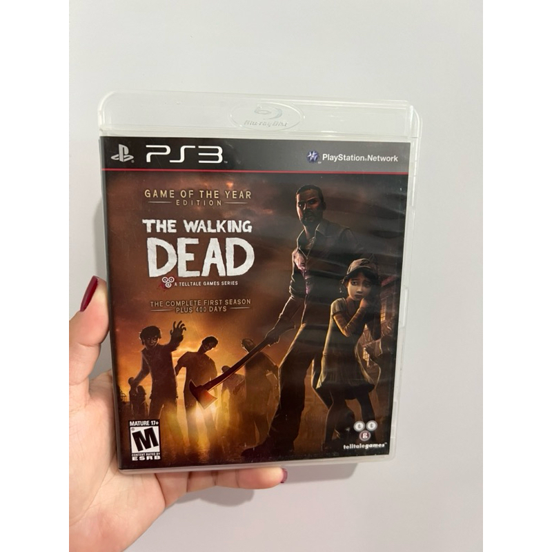 Jogo ps3 The walking dead - original mídia física