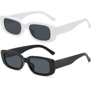 Óculos de Sol Retrô Vintage Feminino Masculino Festa Hype Preto Branco em Oferta na Shopee