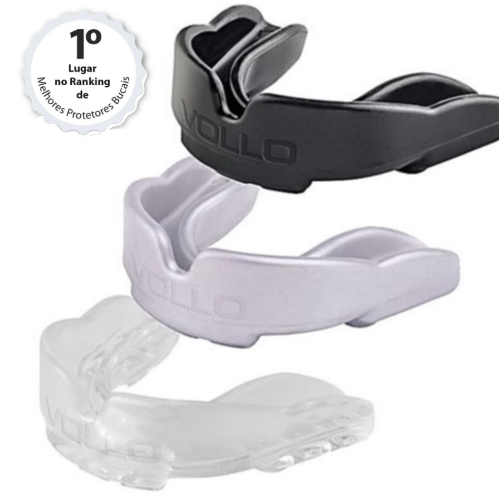 Protetor Bucal Profissional Superior Boxe Luta Vollo Protetor Bucal Profissional Superior Boxe Luta Vollo