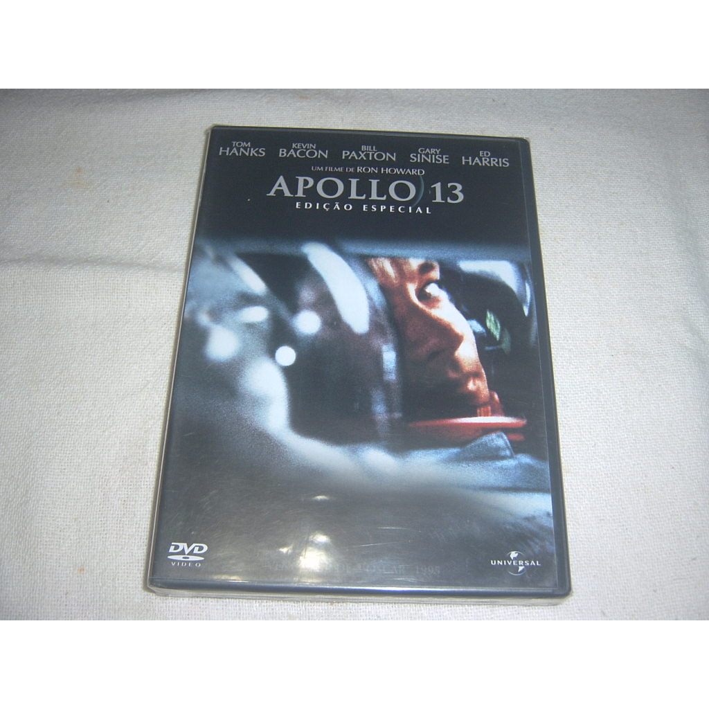 Dvd Apollo 13 (1995) - Ron Howard | C/ Tom Hanks - Universal