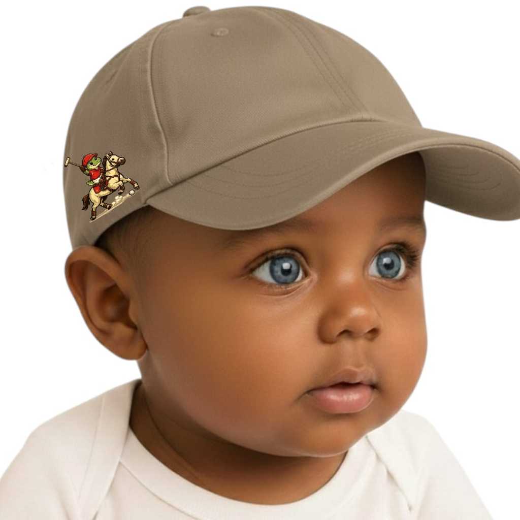 Boné Menino infantil Bebe Jacaré Jogador de Polo 0 a 12 meses  Lançamento Exclusivo Bone infantil
