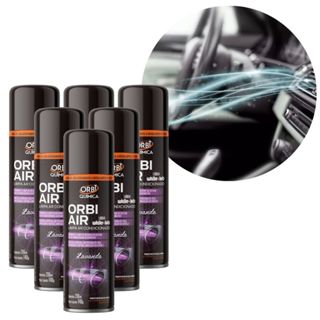 Kit Limpa Ar Condicionado Higienizador Carro Orbi Air Lavanda Automotivo Granada 200ml em Oferta na Shopee